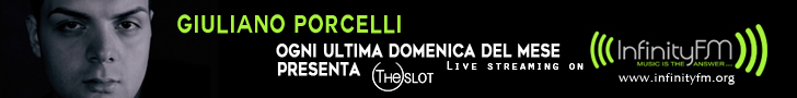 Banner theslot and infinity fm GIULIANO PORCELLI